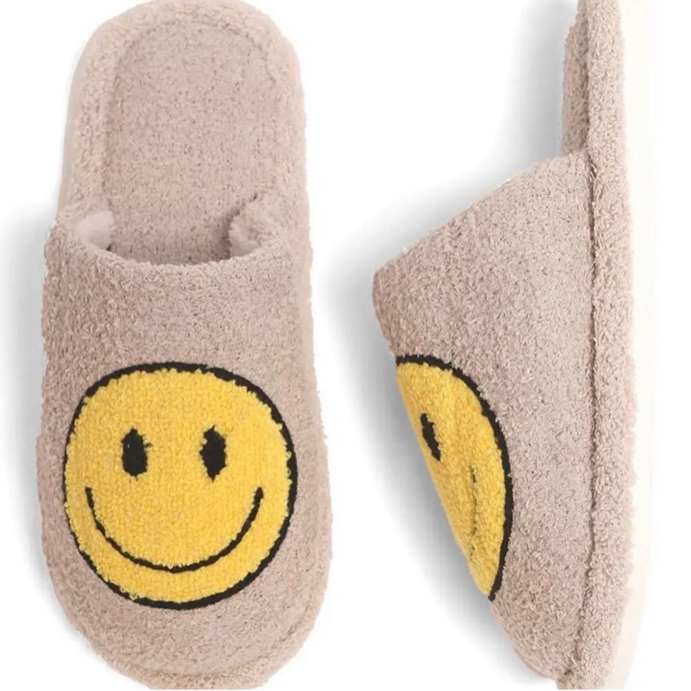Smiley Face Slippers